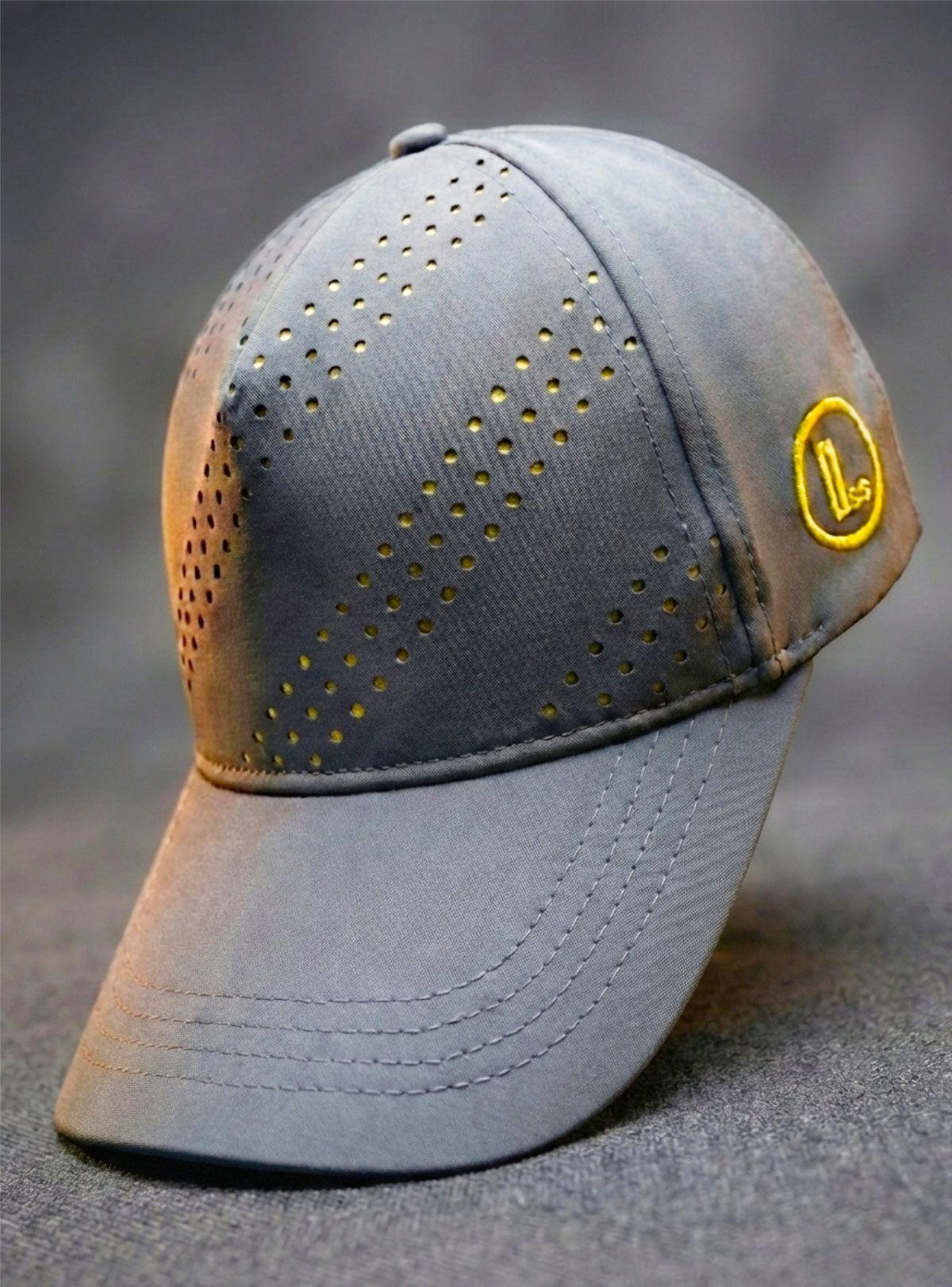 Jockey Trucker Gorra Hombre Técnica Gris – Transpirable Corte Láser-4