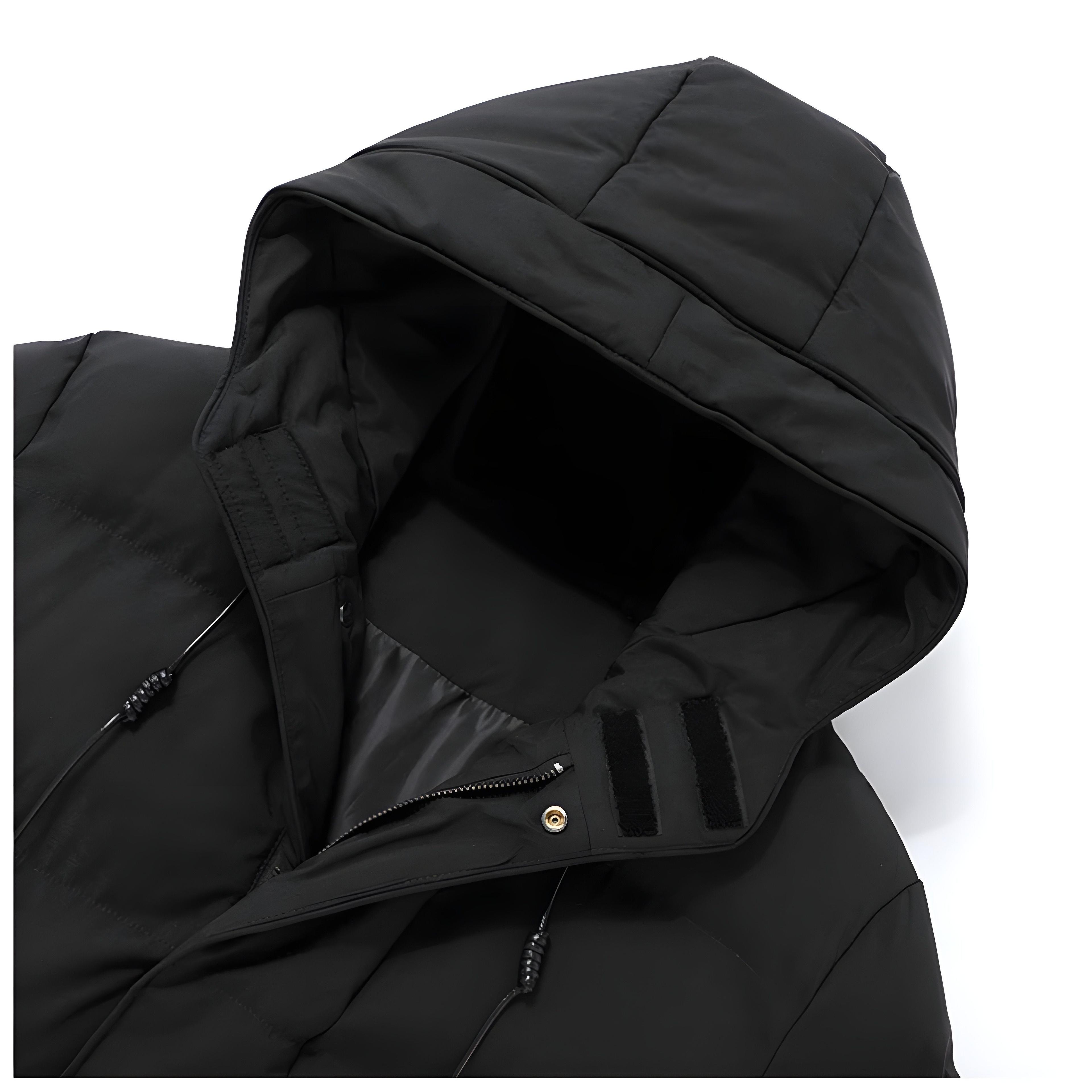 PARKA LARGA HOMBRE MUJER TERMICA IMPERMEABLE-4