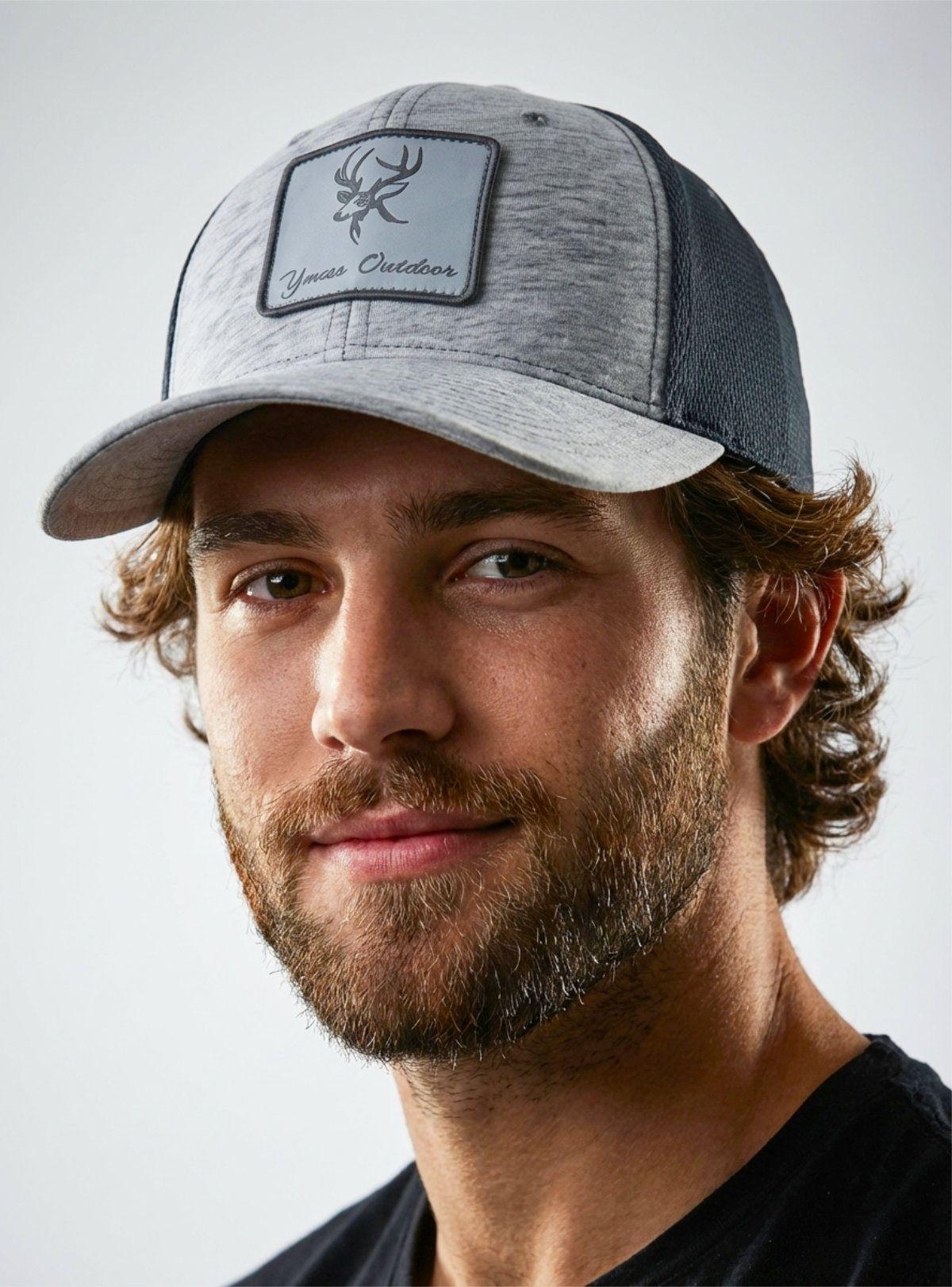 Jockey Trucker Gorra Gris claro - Edición Ymoss Outdoor-2