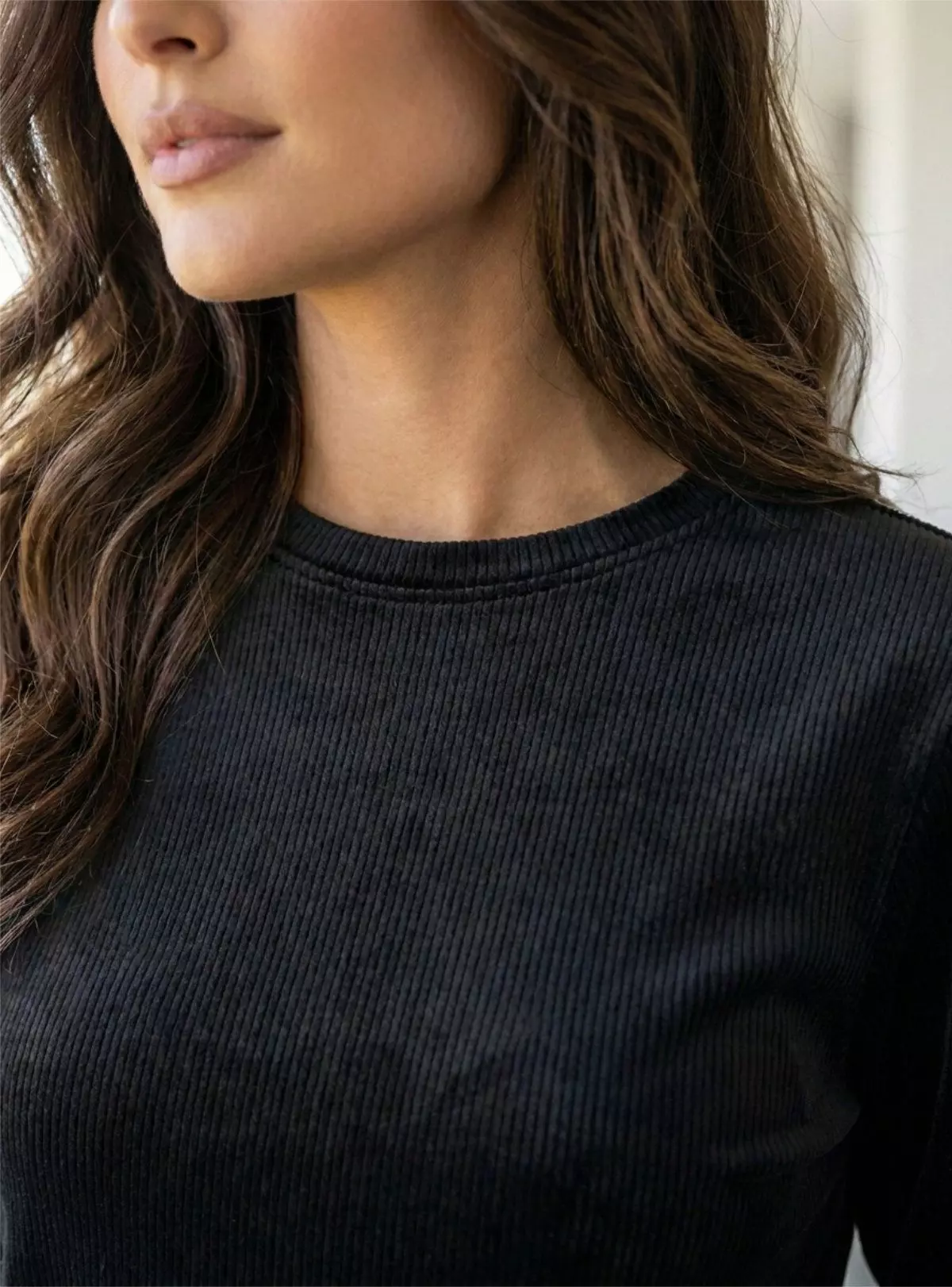 Conjunto Set Sweater Y Pantalón Wide Leg Cotelé Soft Premium-3