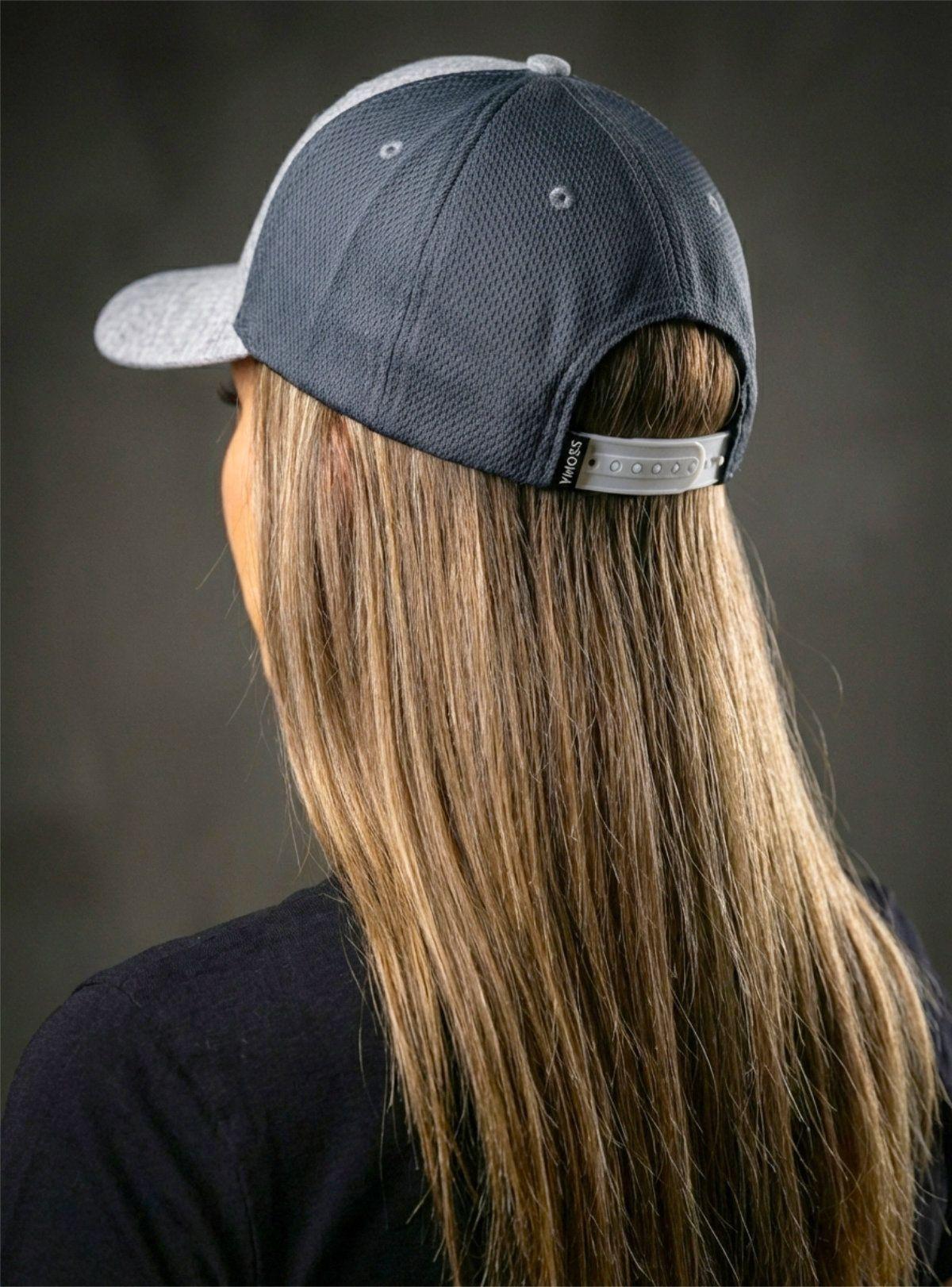 Jockey Gorra Trucker Mujer Gris Jaspeado - Ymoss Outdoor-3