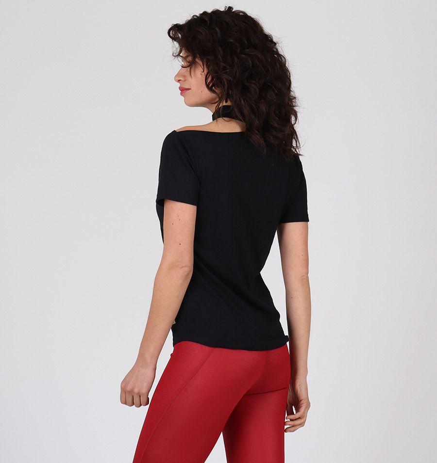 POLERA MUJER ELLESSE DANIELA NEGRO-1