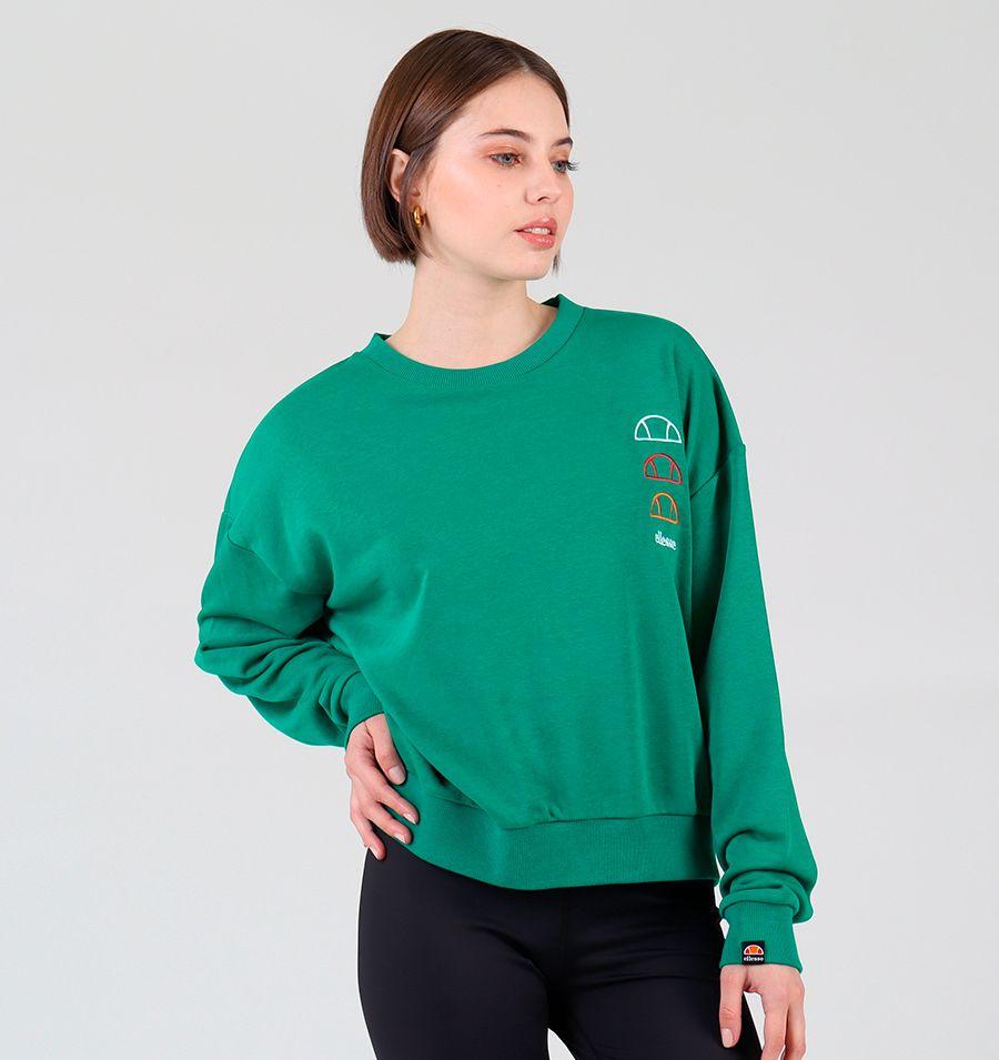 POLERON MUJER ELLESSE GIORDANA VERDE-0