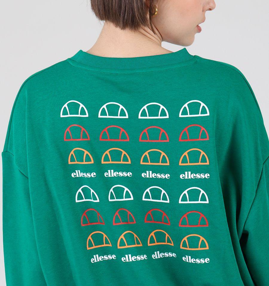 POLERON MUJER ELLESSE GIORDANA VERDE-4