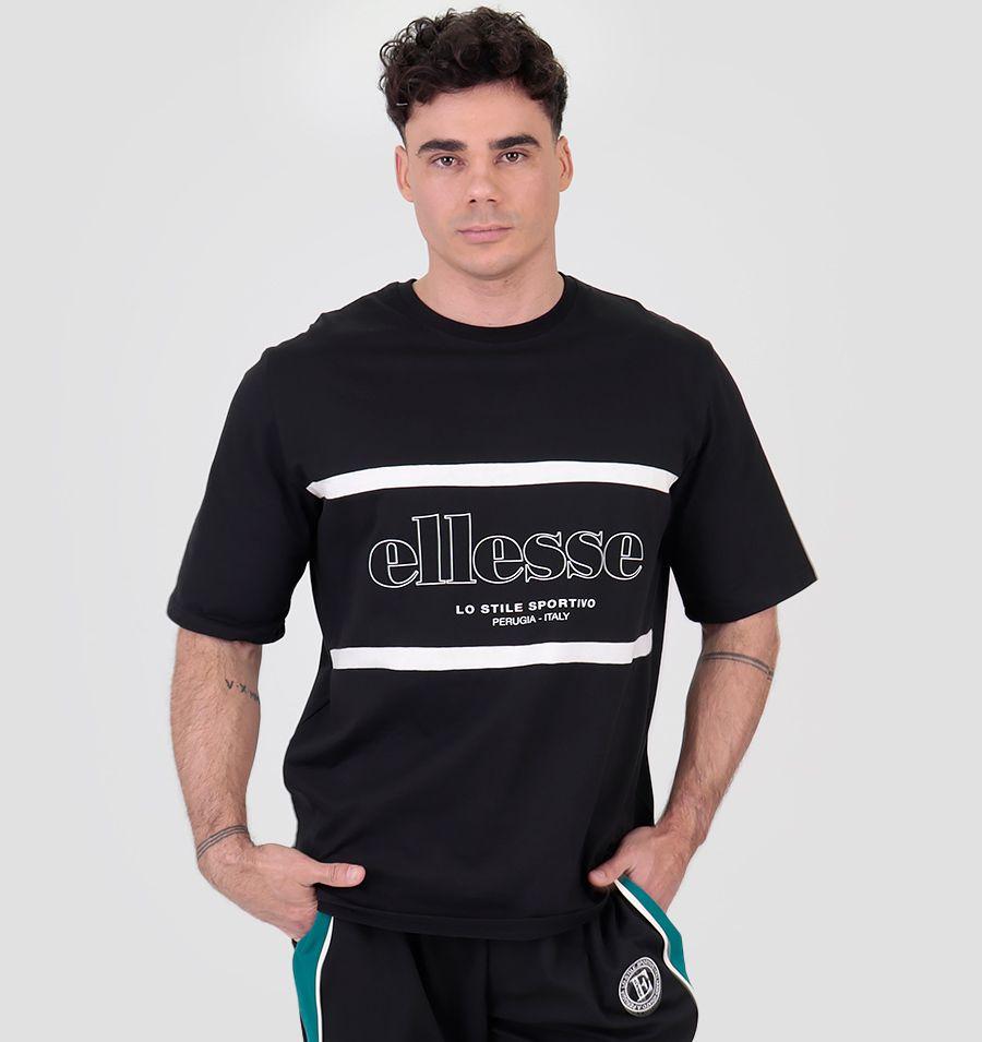POLERA HOMBRE ELLESSE BRUCE NEGRO-0