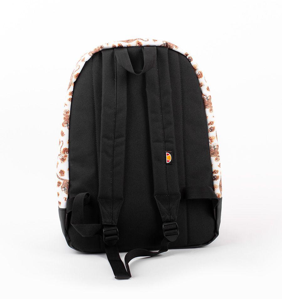 MOCHILA ELLESSE VENETO FLOWER ANIMAL PRINT-1