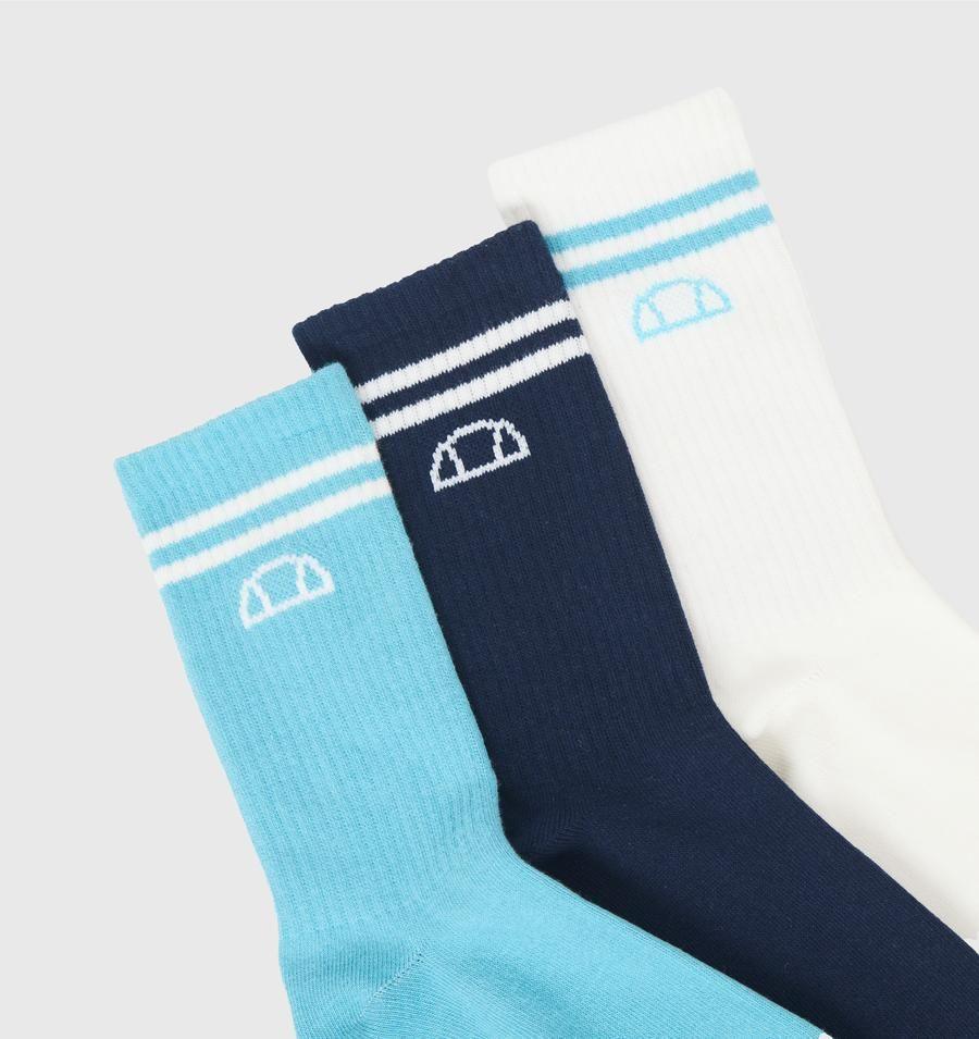 TRIPACK DE CALCETINES MUJER ELLESSE MIRIAM MULTICOLOR-3