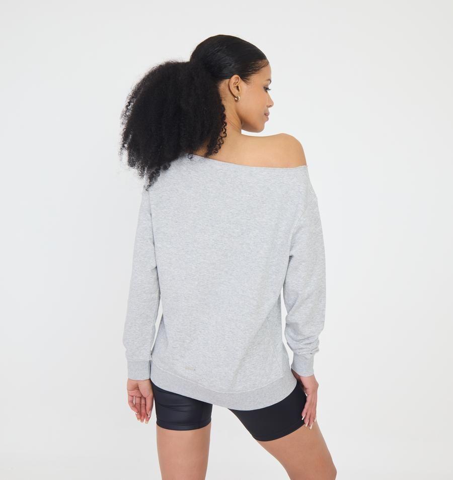 POLERON MUJER ELLESSE DINAMARCA GRIS MELANGE-1