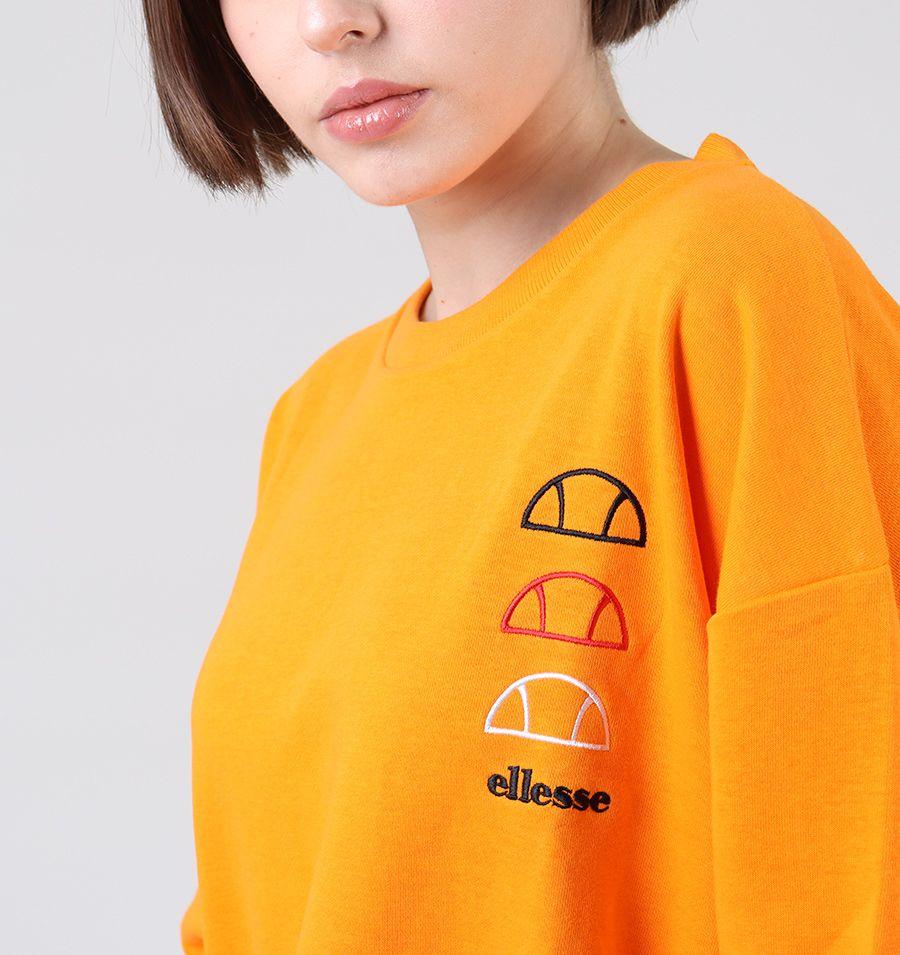 POLERON MUJER ELLESSE GIORDANA ORANGE-3