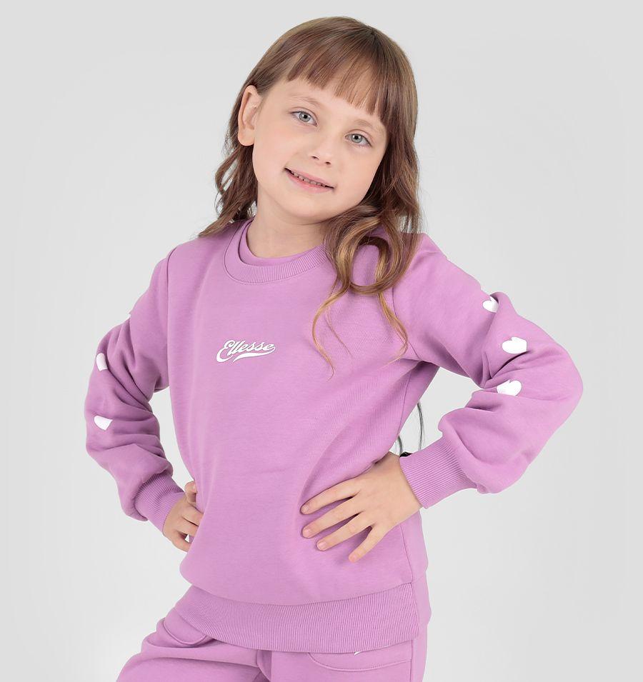 POLERON NIÑA ELLESSE GOLDIE MALVA-0