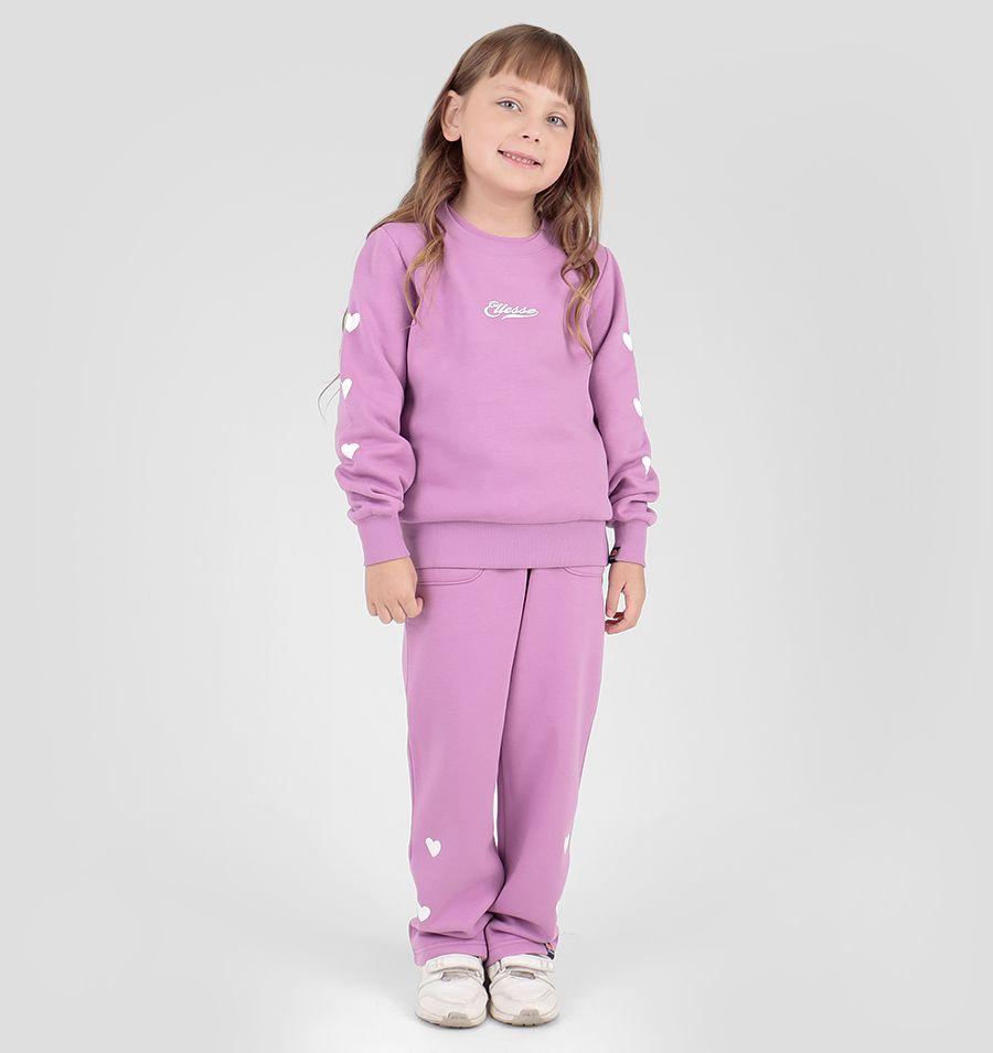 POLERON NIÑA ELLESSE GOLDIE MALVA-2