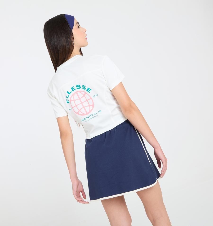 POLERA MUJER ELLESSE GALATEA CREMA-1
