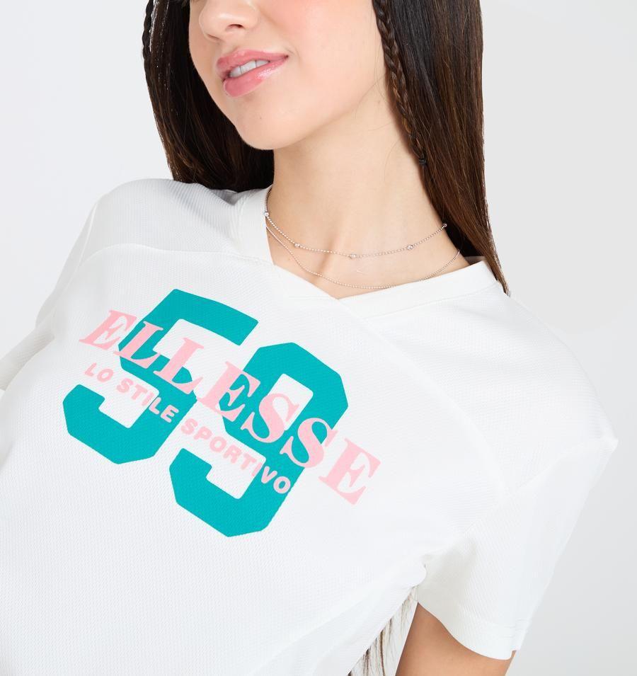 POLERA MUJER ELLESSE GALATEA CREMA-2