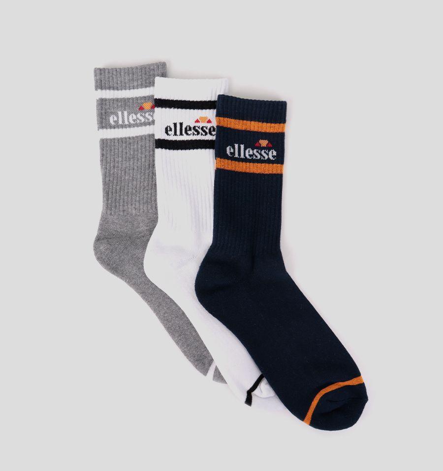 TRIPACK DE CALCETINES HOMBRE ELLESSE HAMZA MULTICOLOR-0