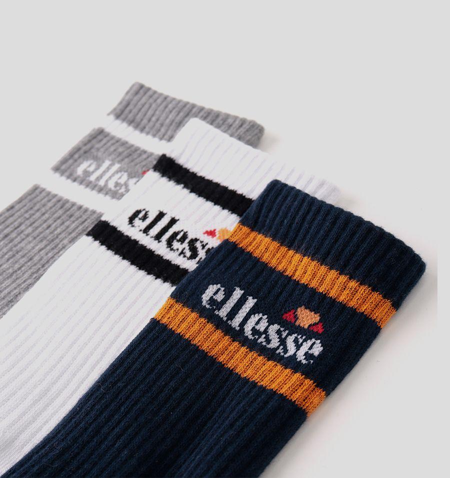 TRIPACK DE CALCETINES HOMBRE ELLESSE HAMZA MULTICOLOR-1