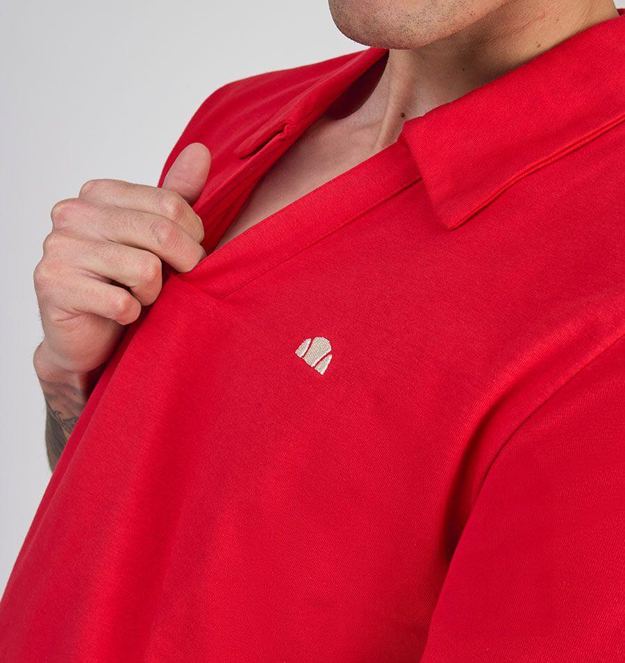 POLERA HOMBRE ELLESSE BORIS ROJO-2