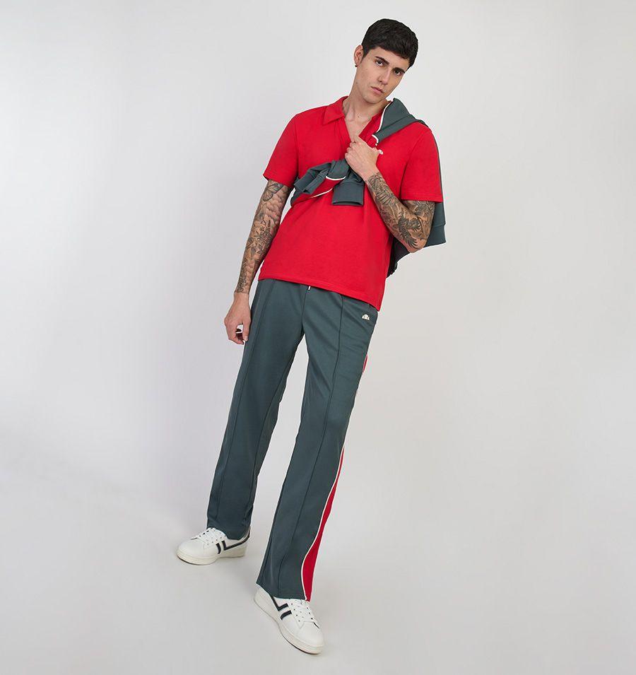 POLERA HOMBRE ELLESSE BORIS ROJO-3