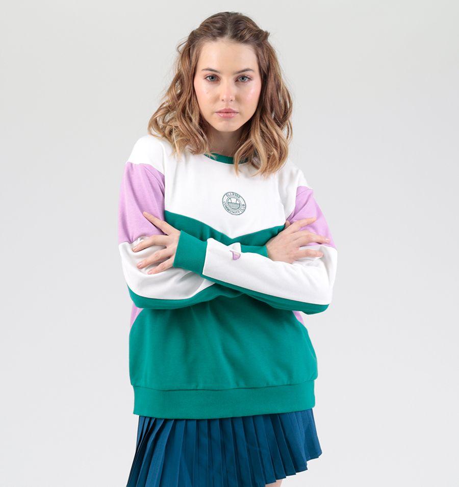 POLERON MUJER ELLESSE ANAIS VERDE-0