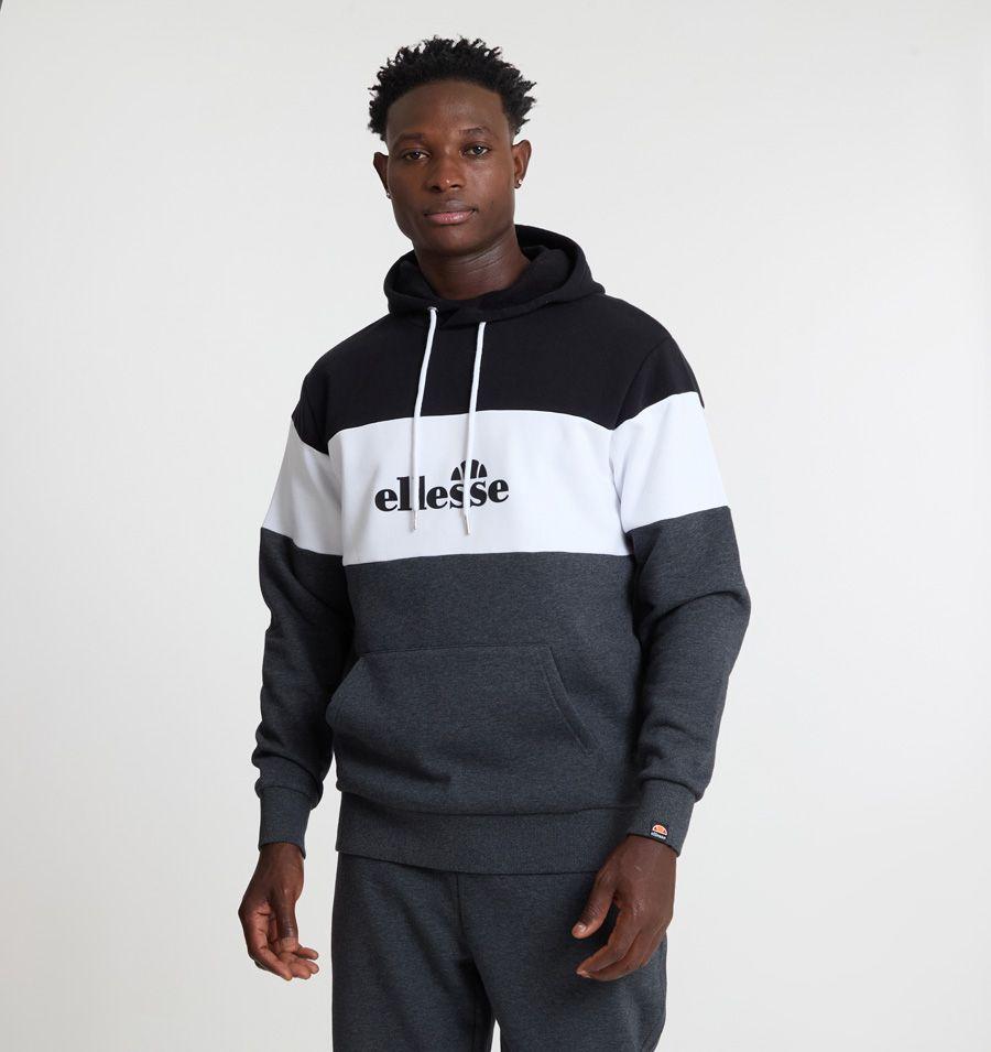 POLERON HOMBRE ELLESSE SECORA NEGRO-4