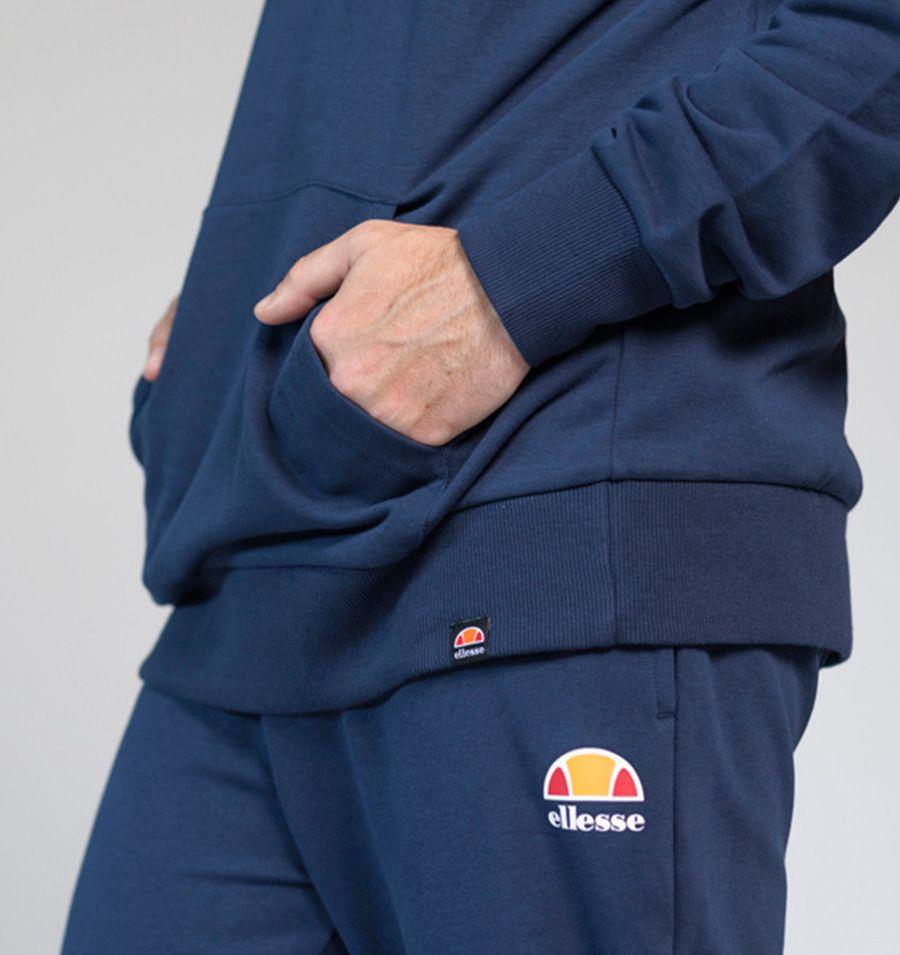 POLERON UNISEX ELLESSE COLUMBUS AZUL MARINO-1