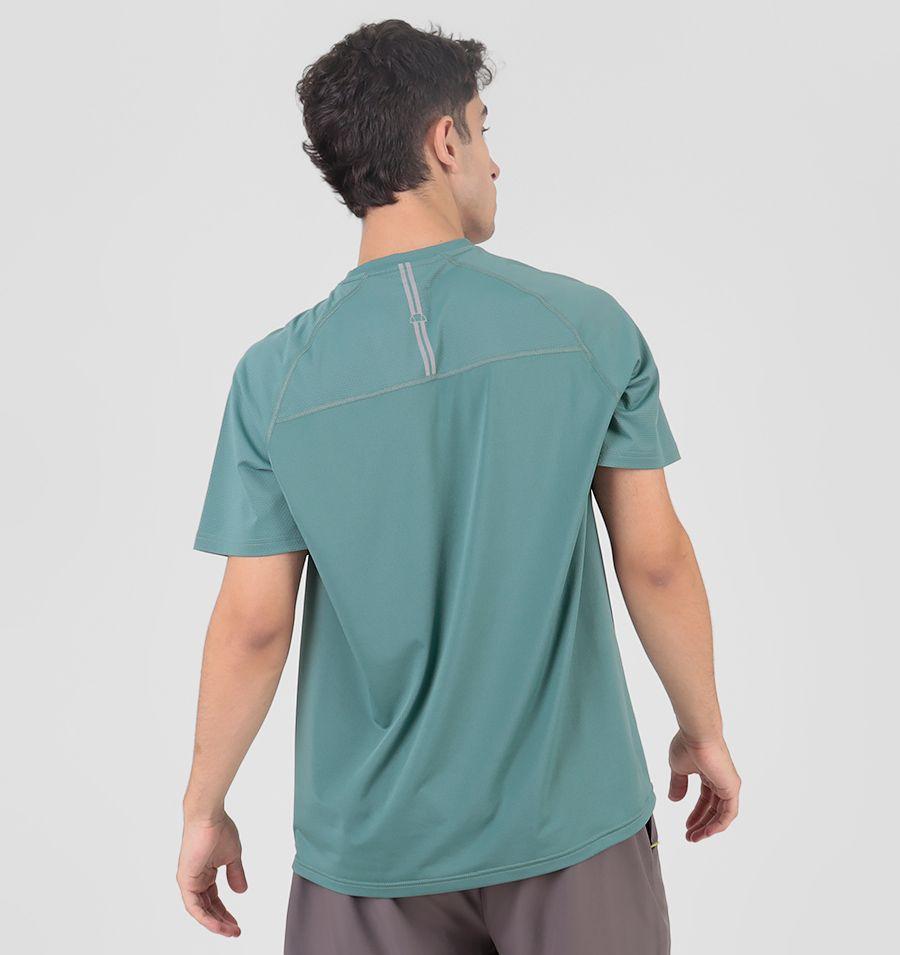 POLERA DEPORTIVA HOMBRE ELLESSE ARES VERDE-2