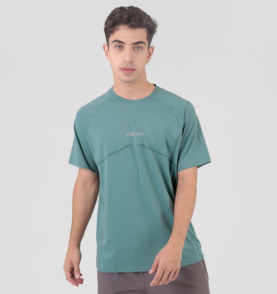 POLERA DEPORTIVA HOMBRE ELLESSE ARES VERDE-0