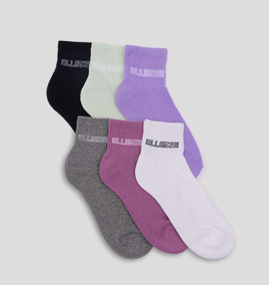SIXPACK DE CALCETINES MUJER ELLESSE MARGARET MULTICOLOR-0