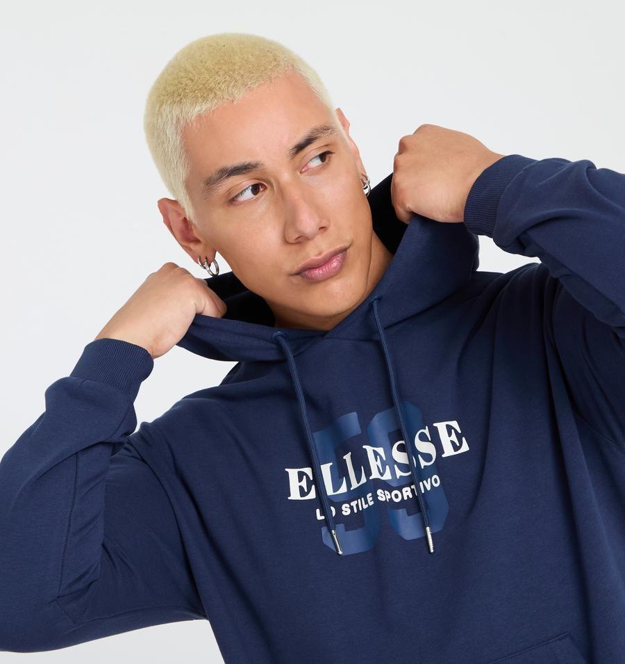POLERON HOMBRE ELLESSE BART AZUL MARINO-2