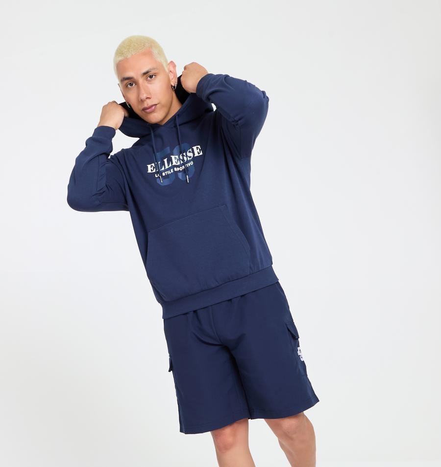 POLERON HOMBRE ELLESSE BART AZUL MARINO-4