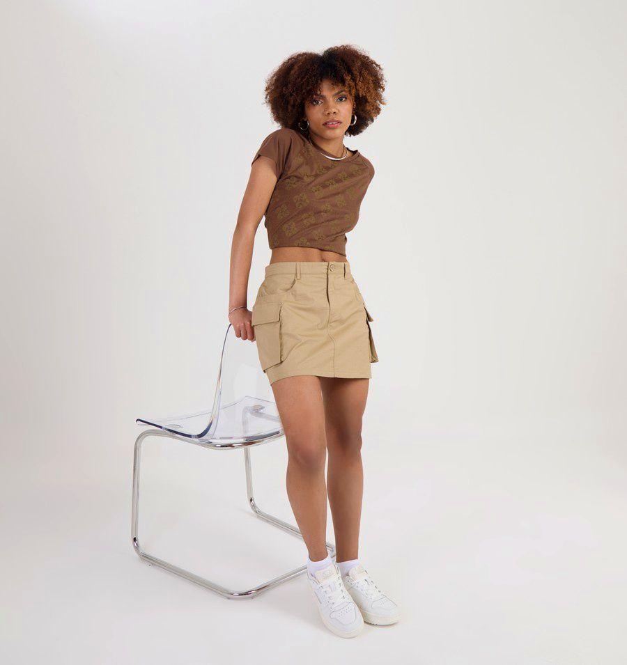 FALDA MUJER ELLESSE GILLIAN CAMEL-1