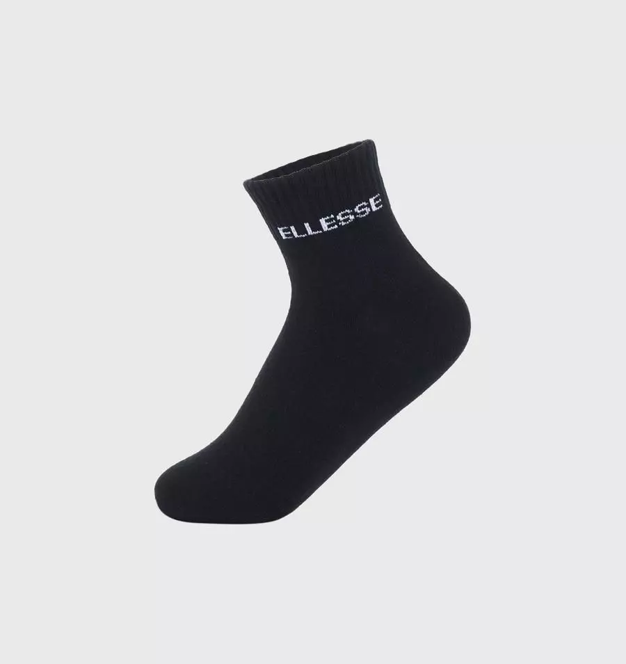 SIXPACK DE CALCETINES HOMBRE ELLESSE HENDRIX NEGRO-1
