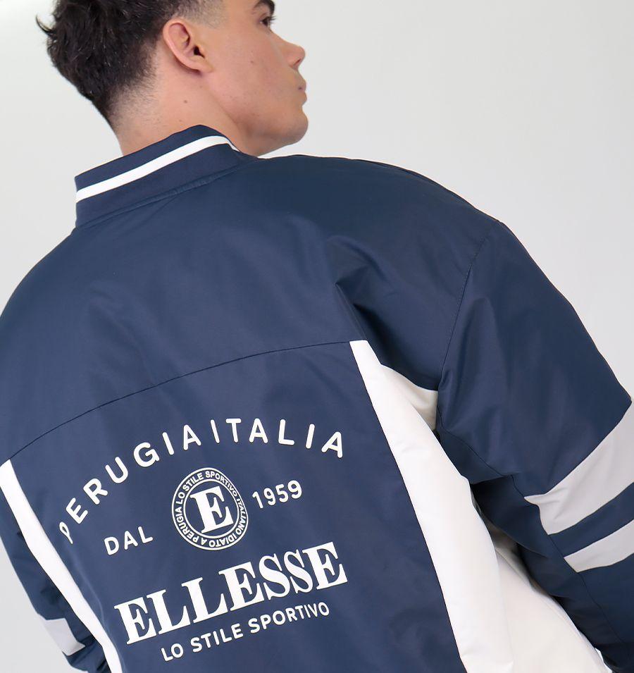 CHAQUETA HOMBRE ELLESSE BENJAMIN AZUL MARINO-4