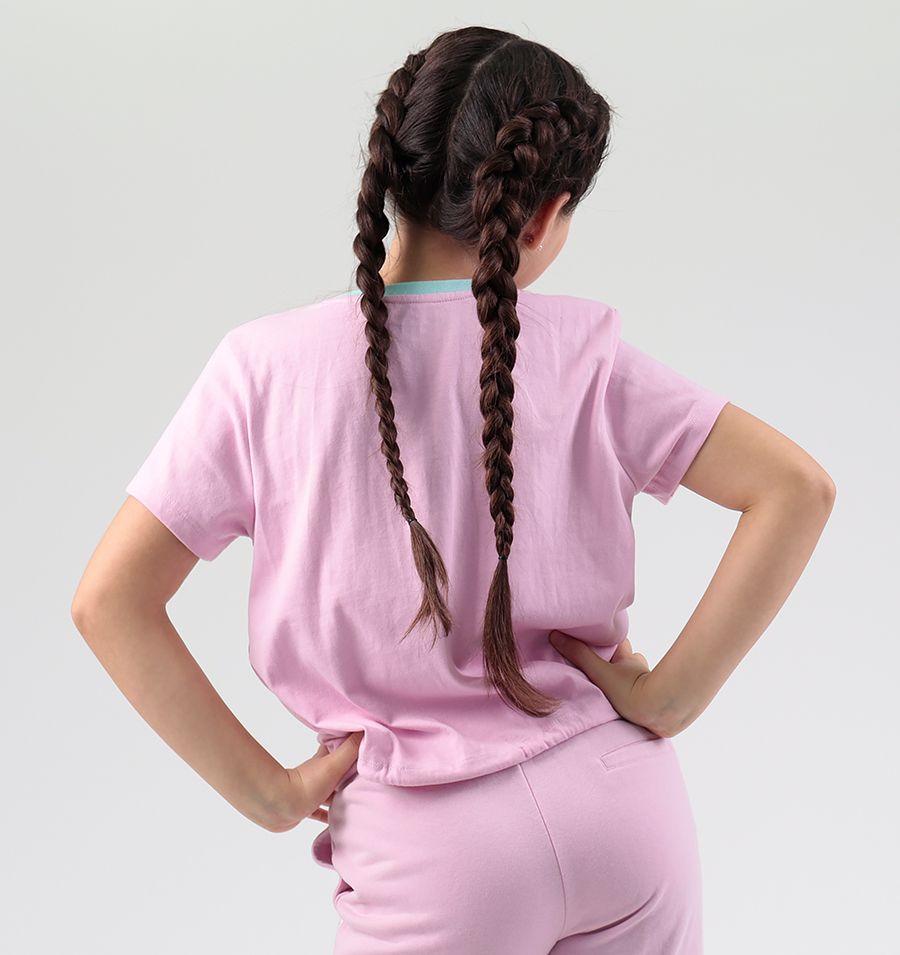 POLERA DEPORTIVA NIÑA ELLESSE ALISON ROSADO-3