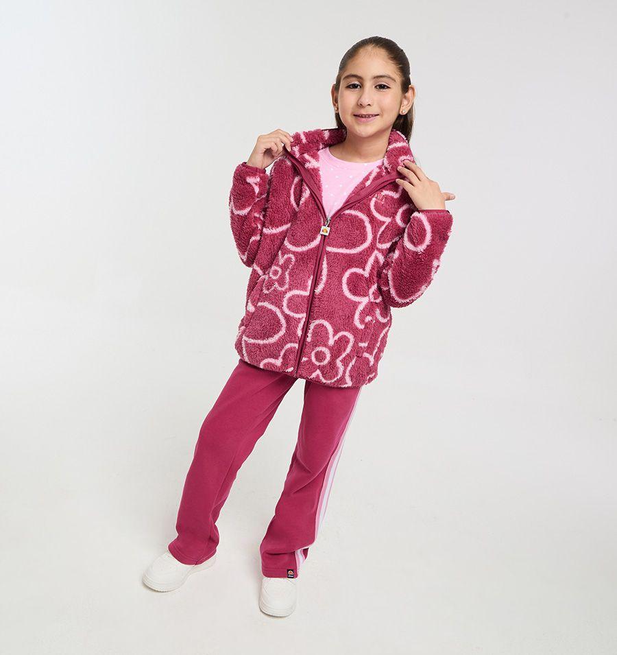 POLAR NIÑA ELLESSE NISA BURGANDY-3
