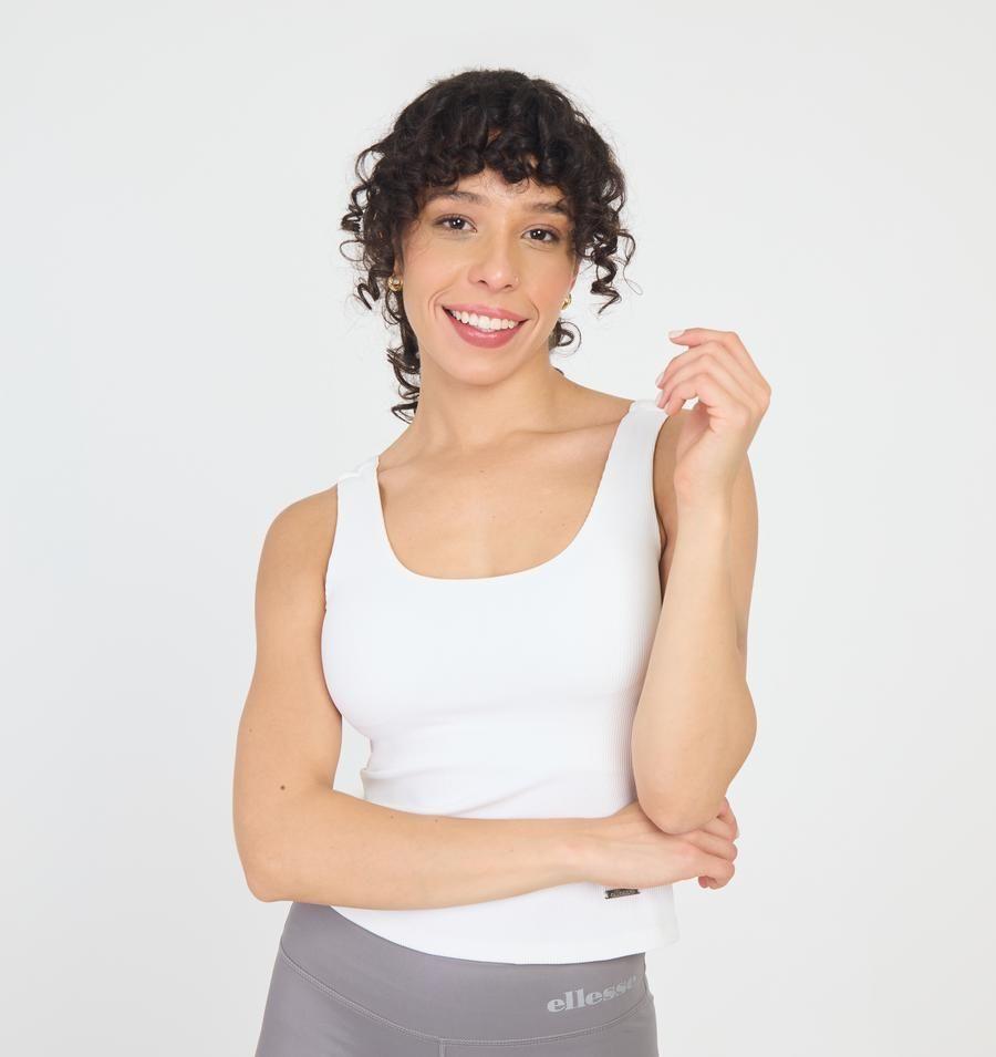 POLERA MUJER ELLESSE DALMATA BLANCO-0