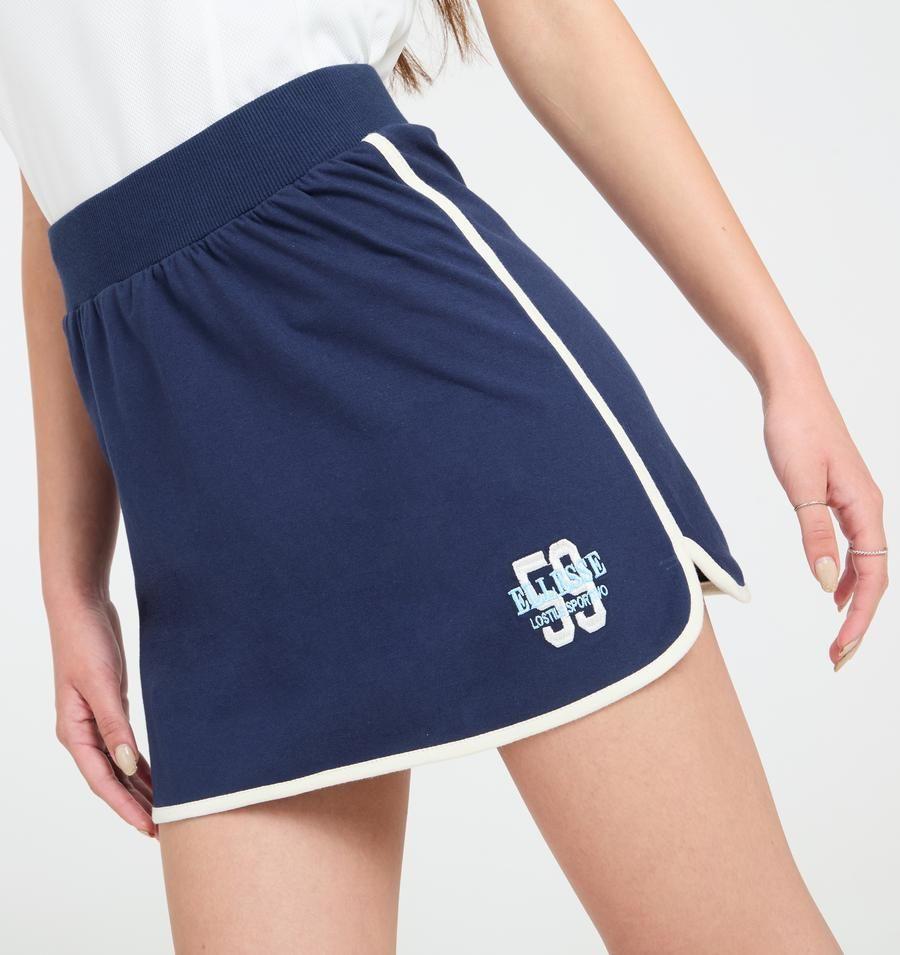 FALDA MUJER ELLESSE GYPSY AZUL MARINO-2