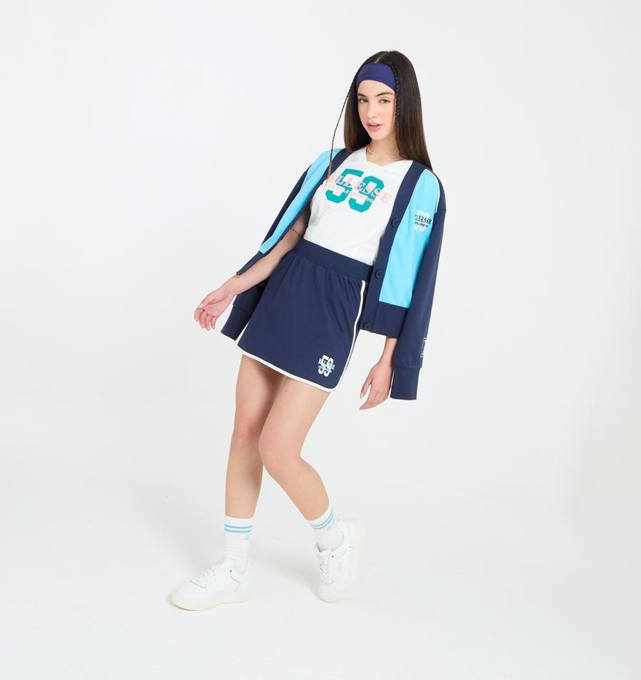 FALDA MUJER ELLESSE GYPSY AZUL MARINO-3