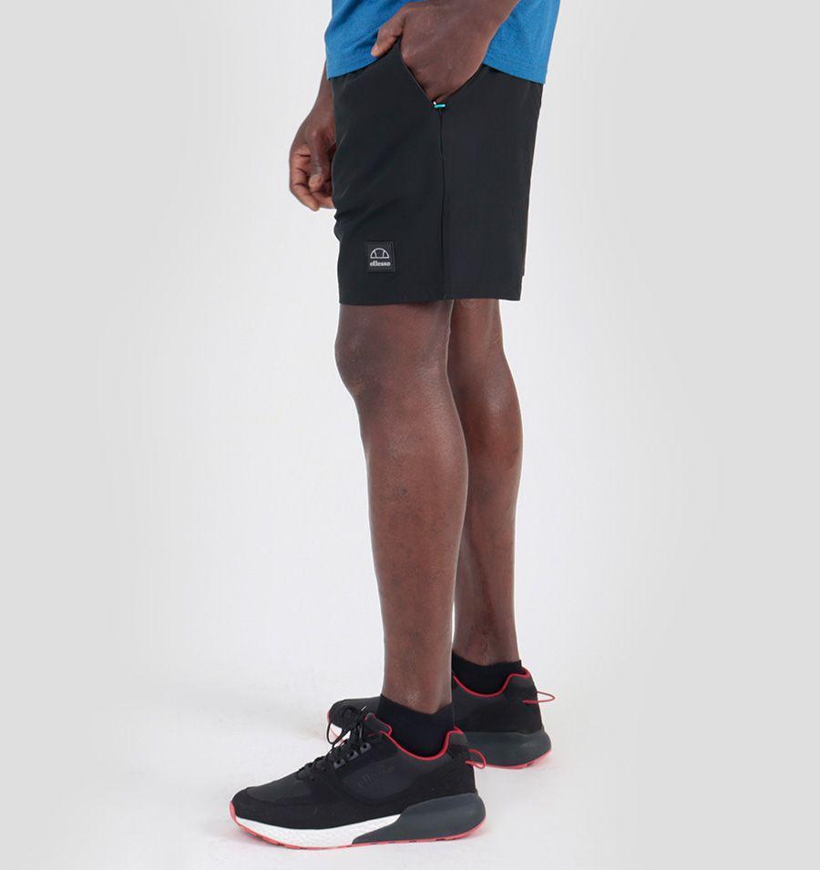 SHORT HOMBRE ELLESSE DEREK NEGRO-2