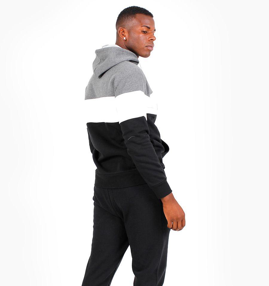POLERON SECORA CHARCOAL/ Blanco/ BLACK-1