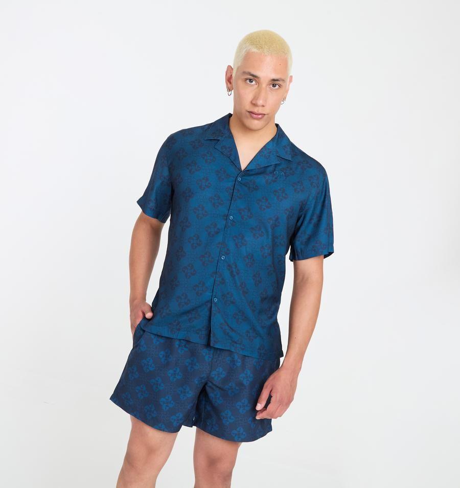 CAMISA HOMBRE ELLESSE BASS AZUL MARINO-0