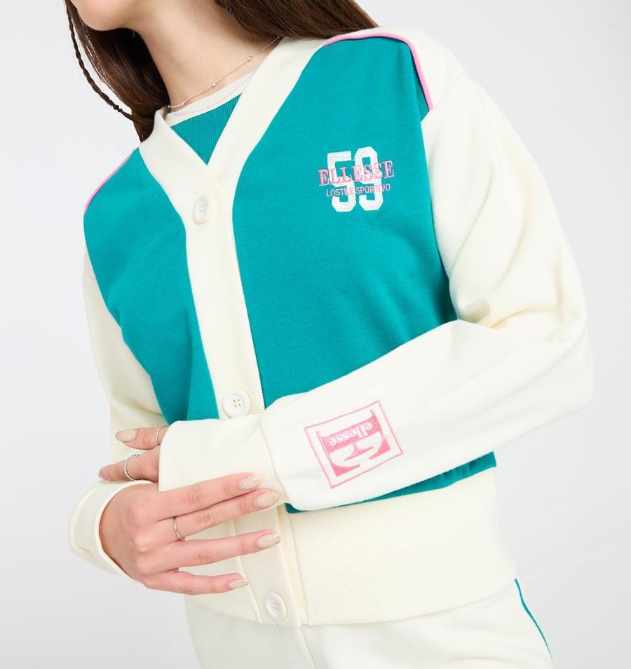 POLERON MUJER ELLESSE GRISELDA VERDE-2