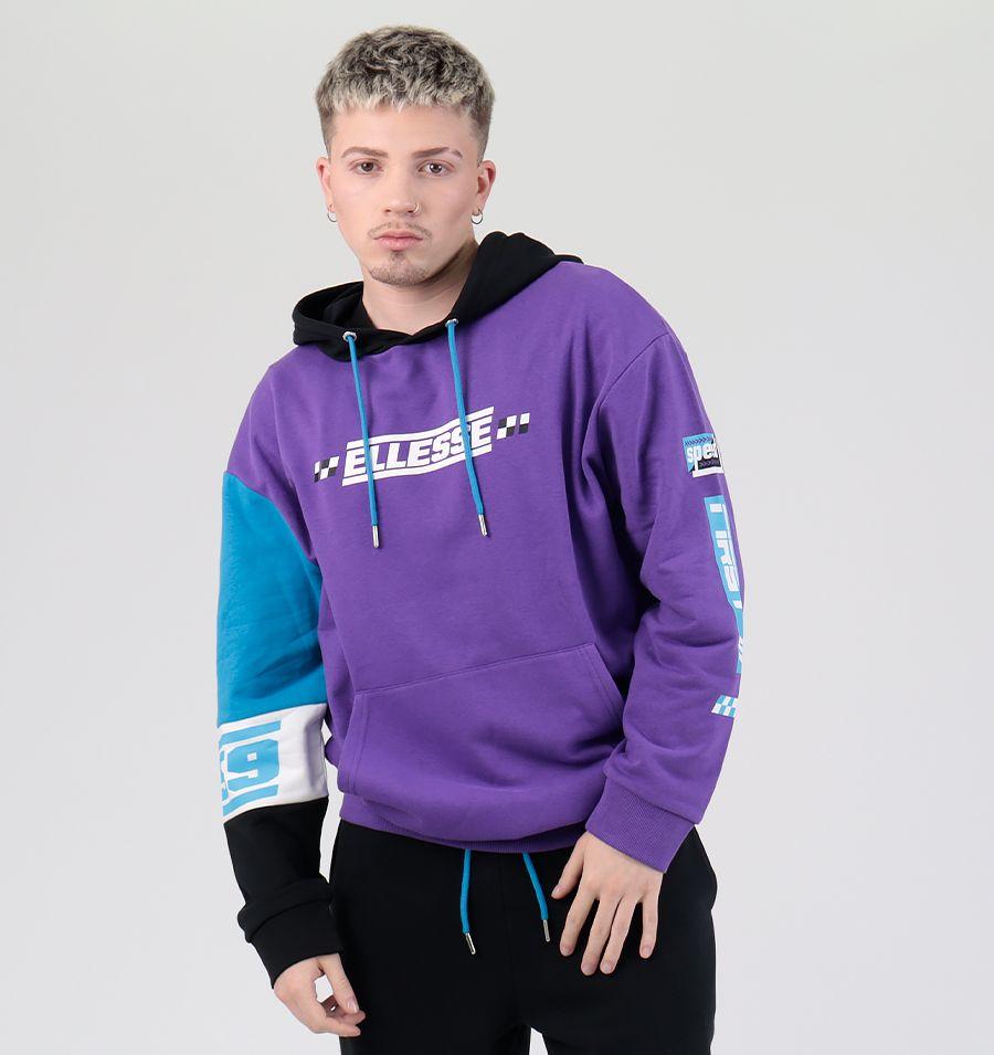 POLERON HOMBRE ELLESSE CARTER MORADO-3