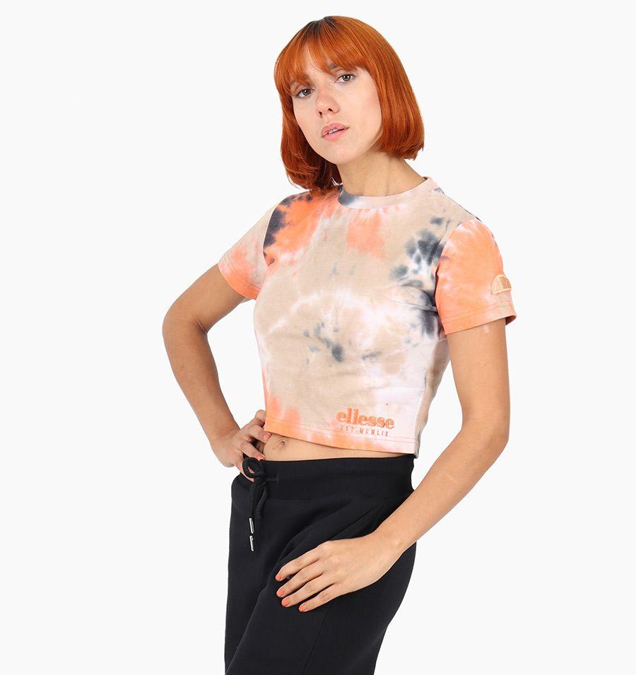 POLERA MUJER CARMINA ELLESSE CORAL TIEDYE-0