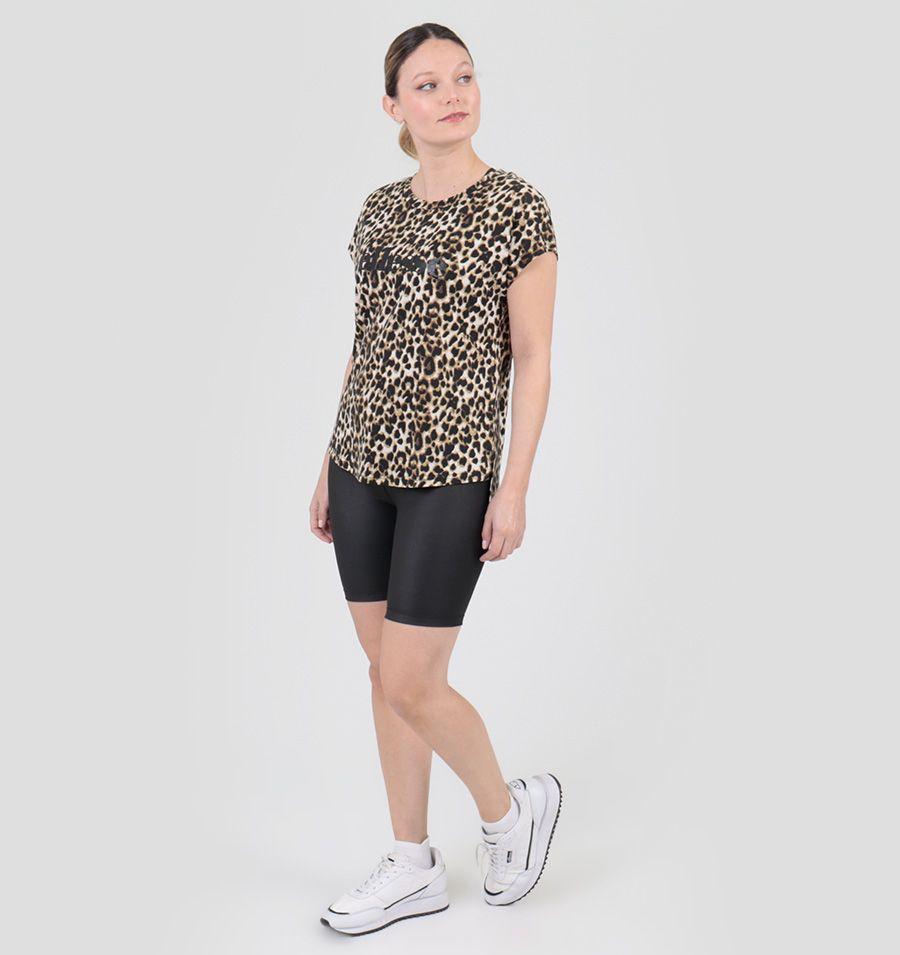 POLERA MUJER ELLESSE DINA ANIMAL PRINT-2