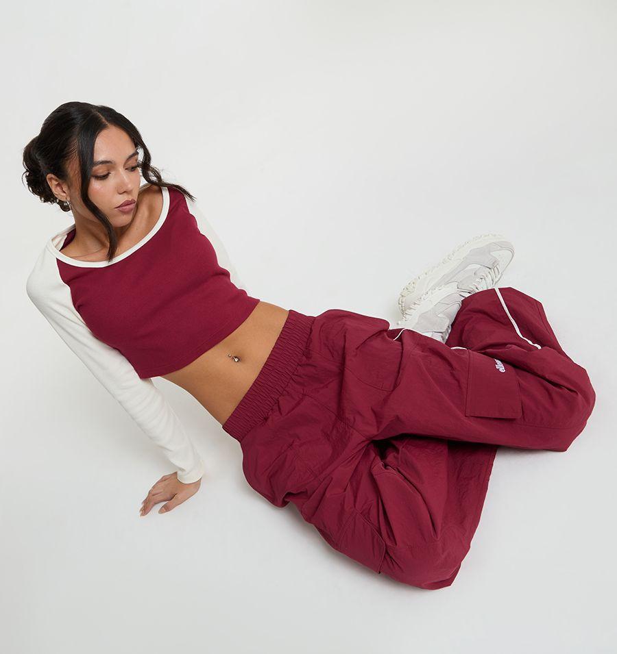 POLERA MUJER ELLESSE GAEL BURGANDY-3