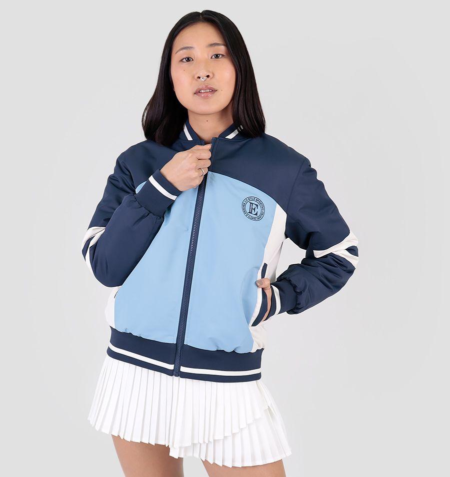 CHAQUETA MUJER ELLESSE GIANNA AZUL MARINO-1