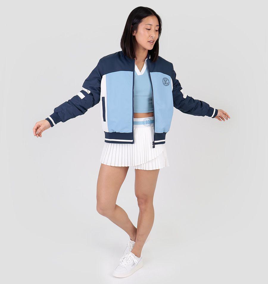 CHAQUETA MUJER ELLESSE GIANNA AZUL MARINO-3
