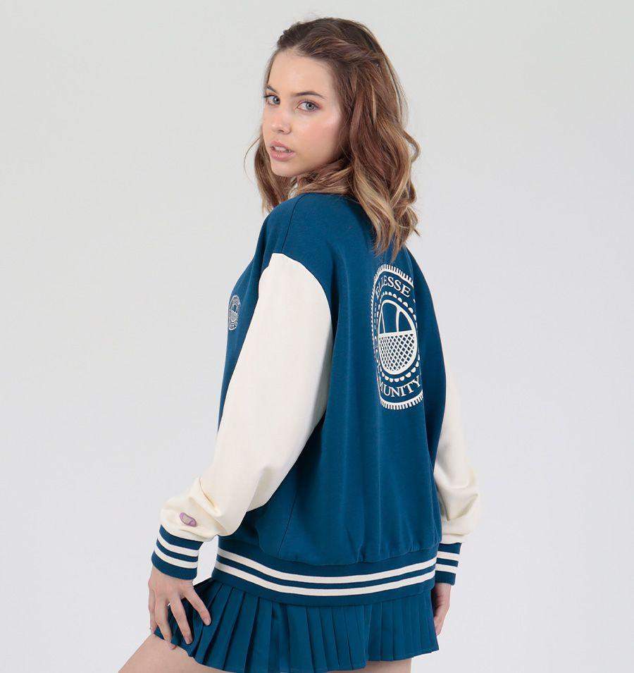 CHAQUETA MUJER ELLESSE ALICE AZUL-1