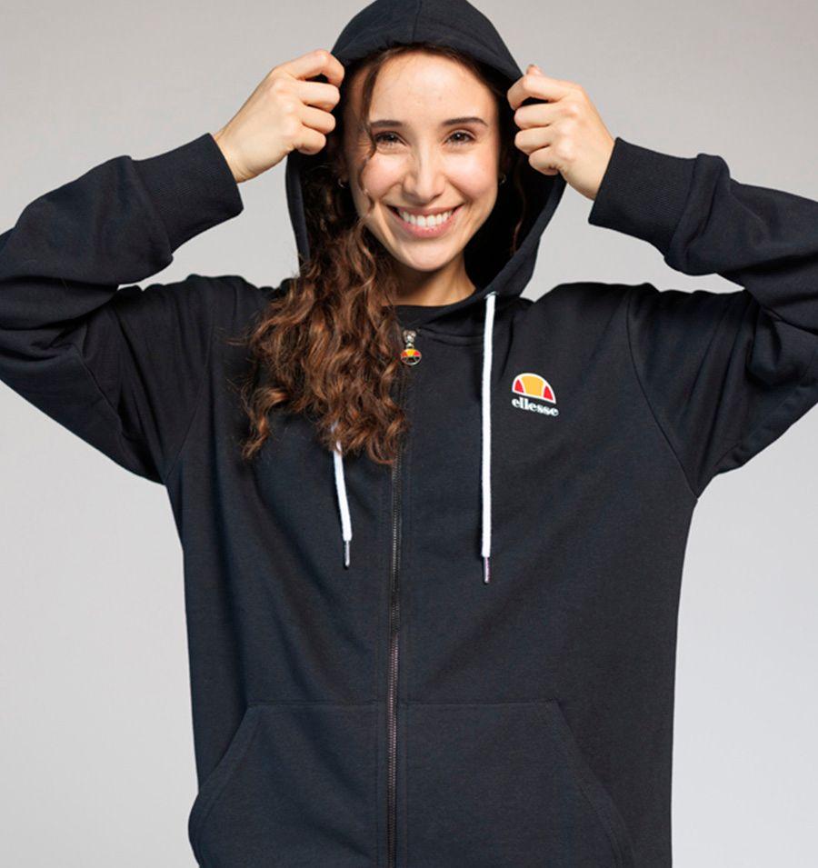 POLERON UNISEX ELLESSE SABATINO NEGRO-4