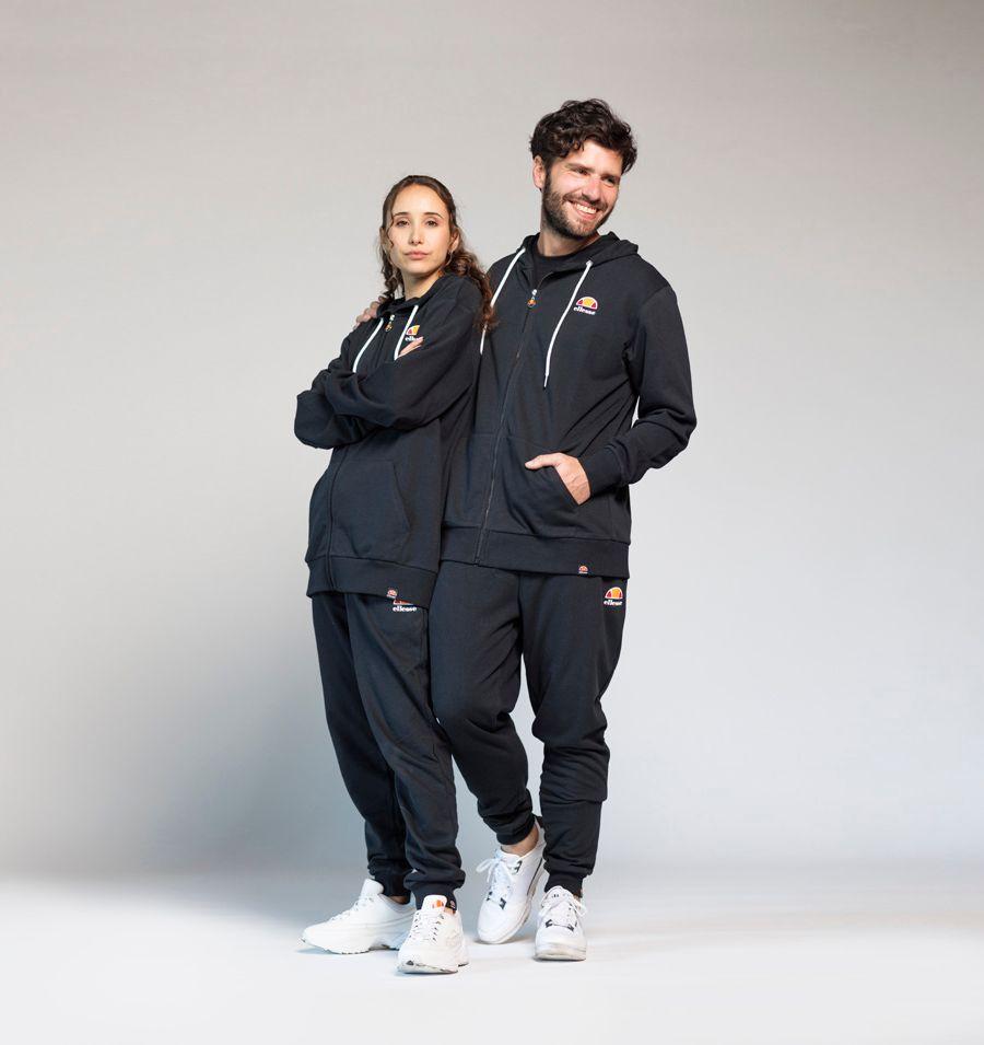 POLERON UNISEX ELLESSE SABATINO NEGRO-5